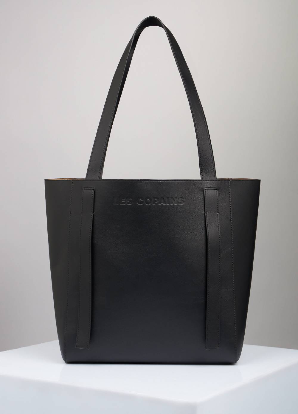 LES COPAINSTote bag in vera pelle Negozi Online