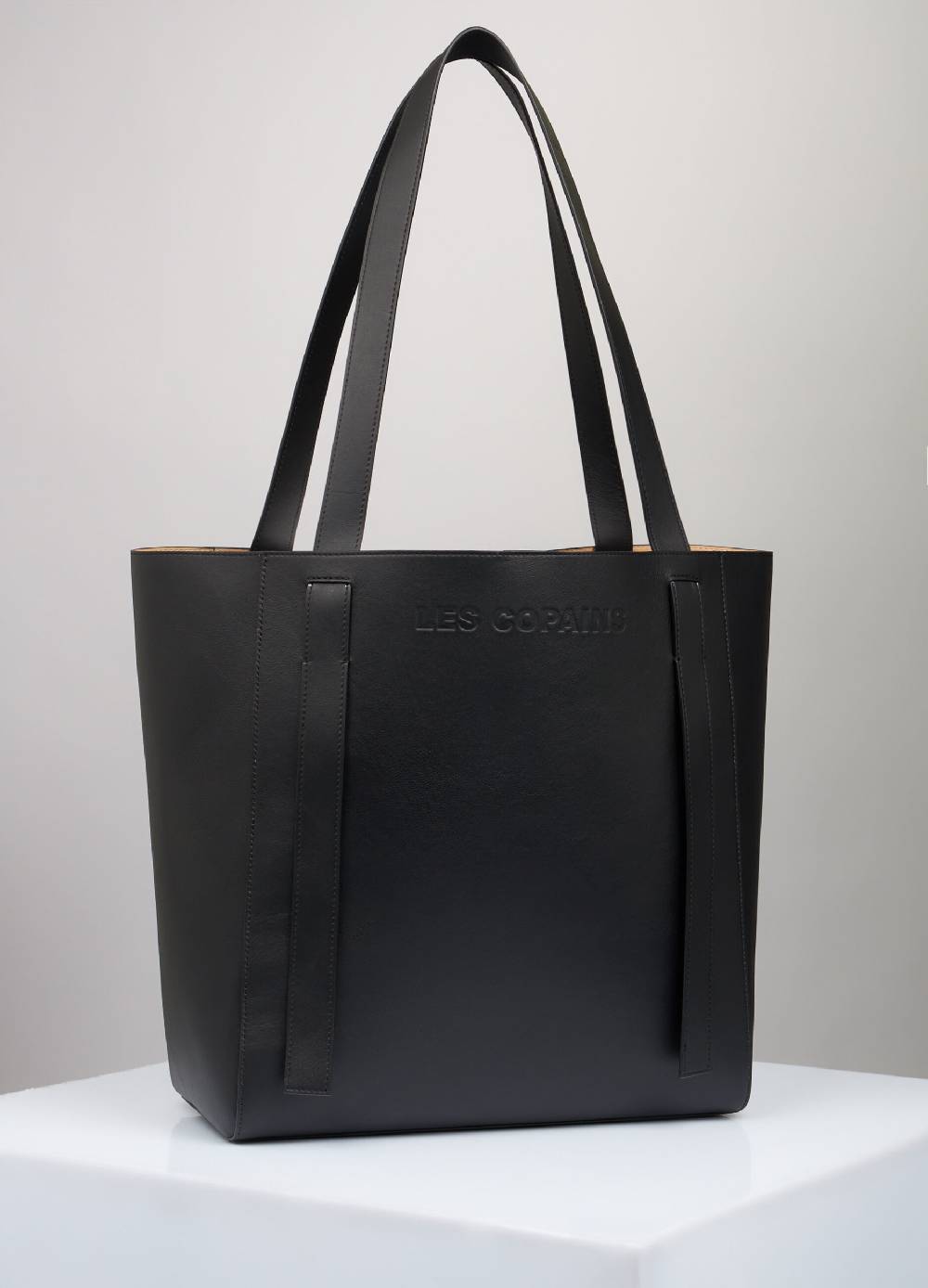 LES COPAINSTote bag in vera pelle Negozi Online