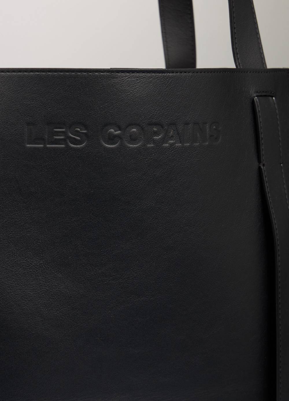 LES COPAINSTote bag in vera pelle Negozi Online