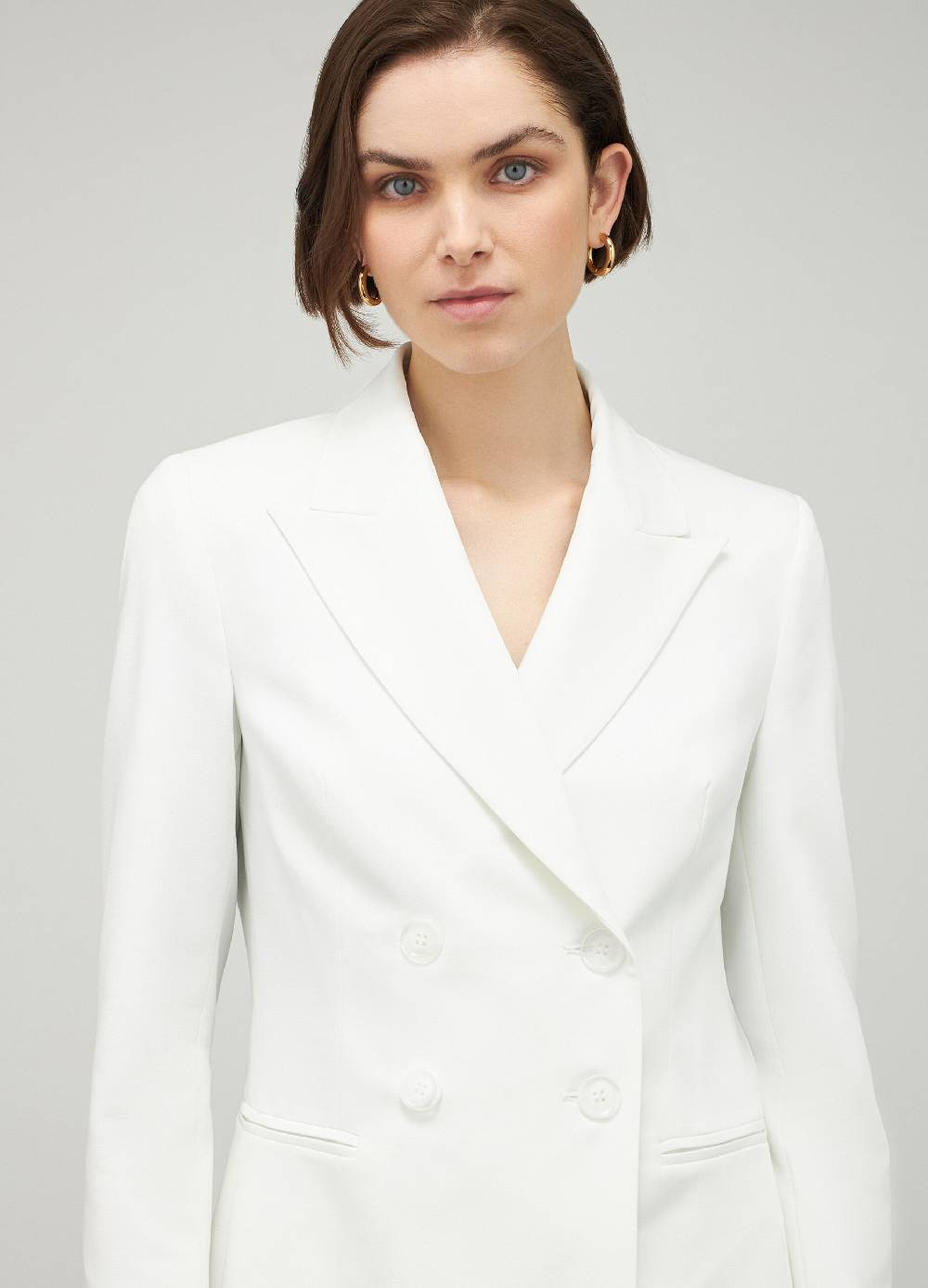 LES COPAINSBlazer lungo doppiopetto Offerte