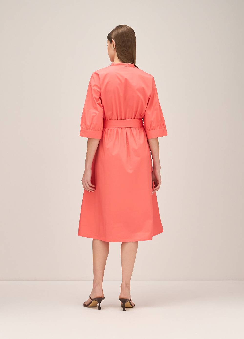 LES COPAINSAbito midi in cotone Fino Al -60%