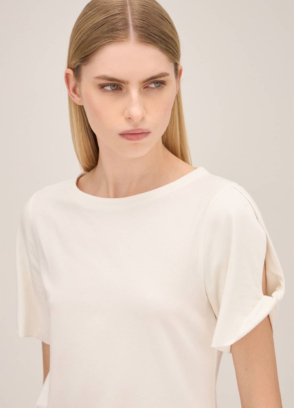 LES COPAINST-shirt in cotone e modal Sottocosto