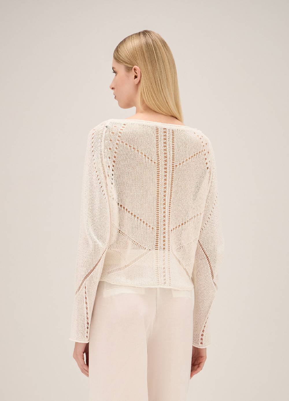 LES COPAINSMaglia tricot traforata Presa