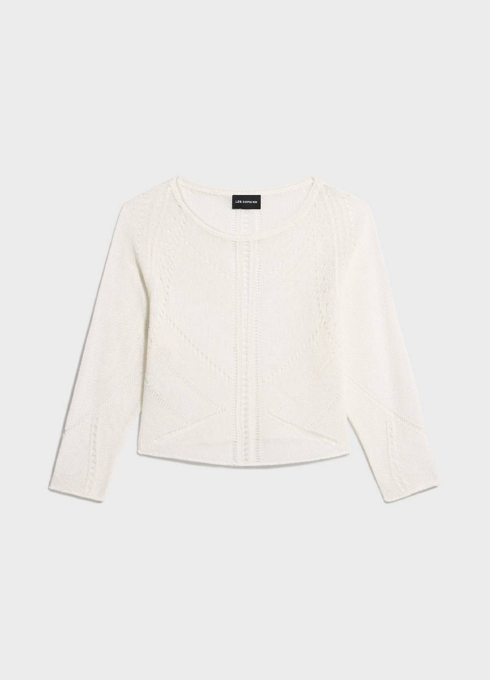 LES COPAINSMaglia tricot traforata Presa