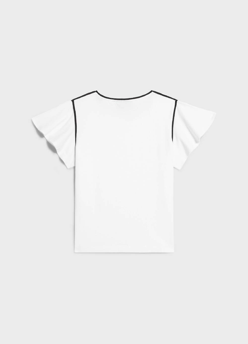 LES COPAINST-shirt con profili a contrasto Economico