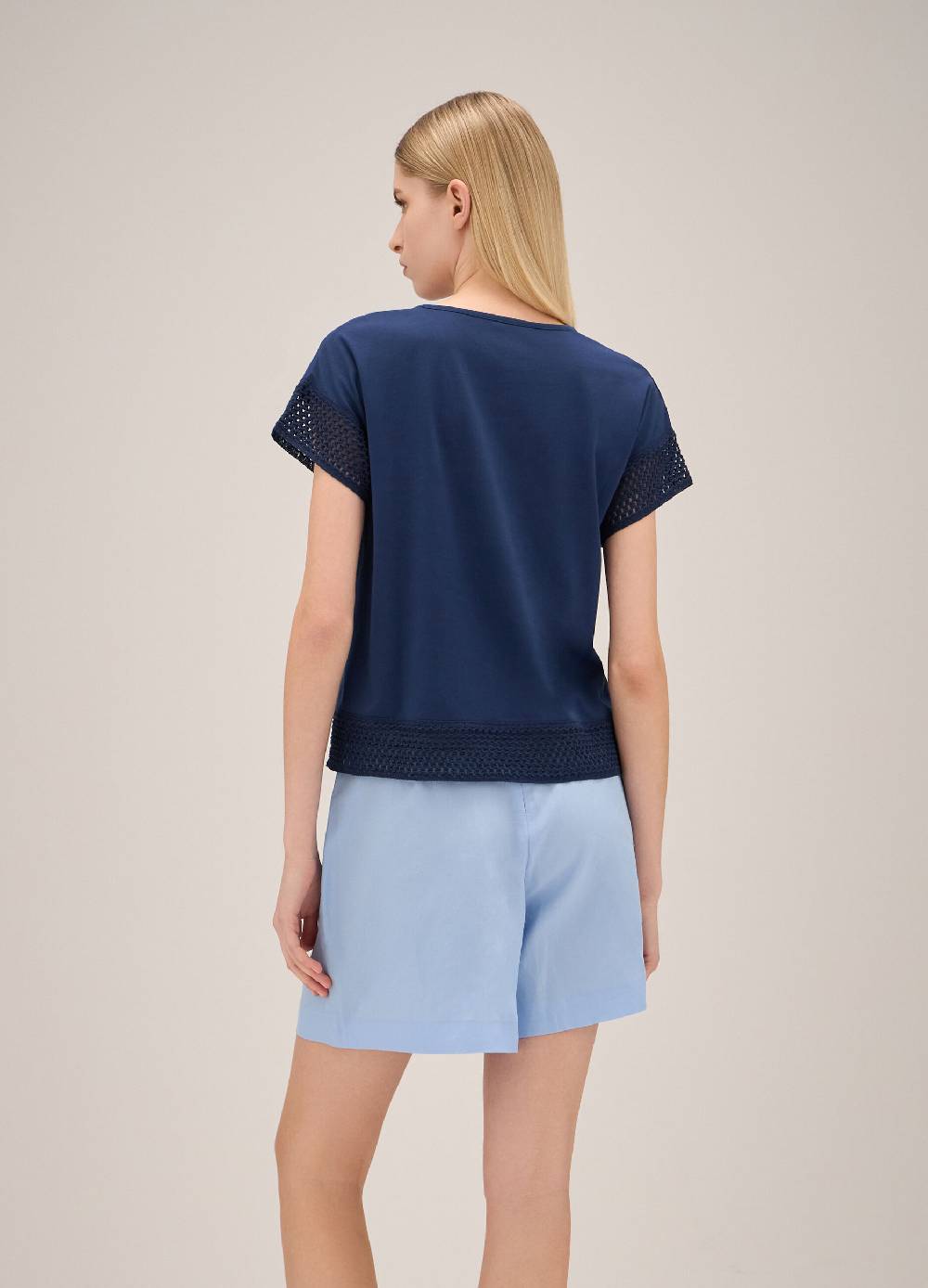 LES COPAINST-shirt con inserti a rete Outlet
