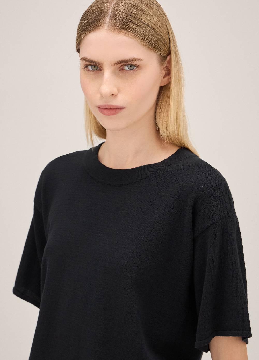 LES COPAINSMaglia tricot in cotone In Vendita