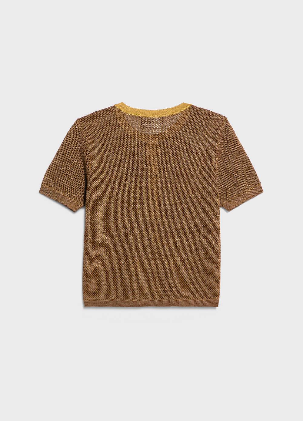 LES COPAINSCardigan tricot a maniche corte Vendita Economica