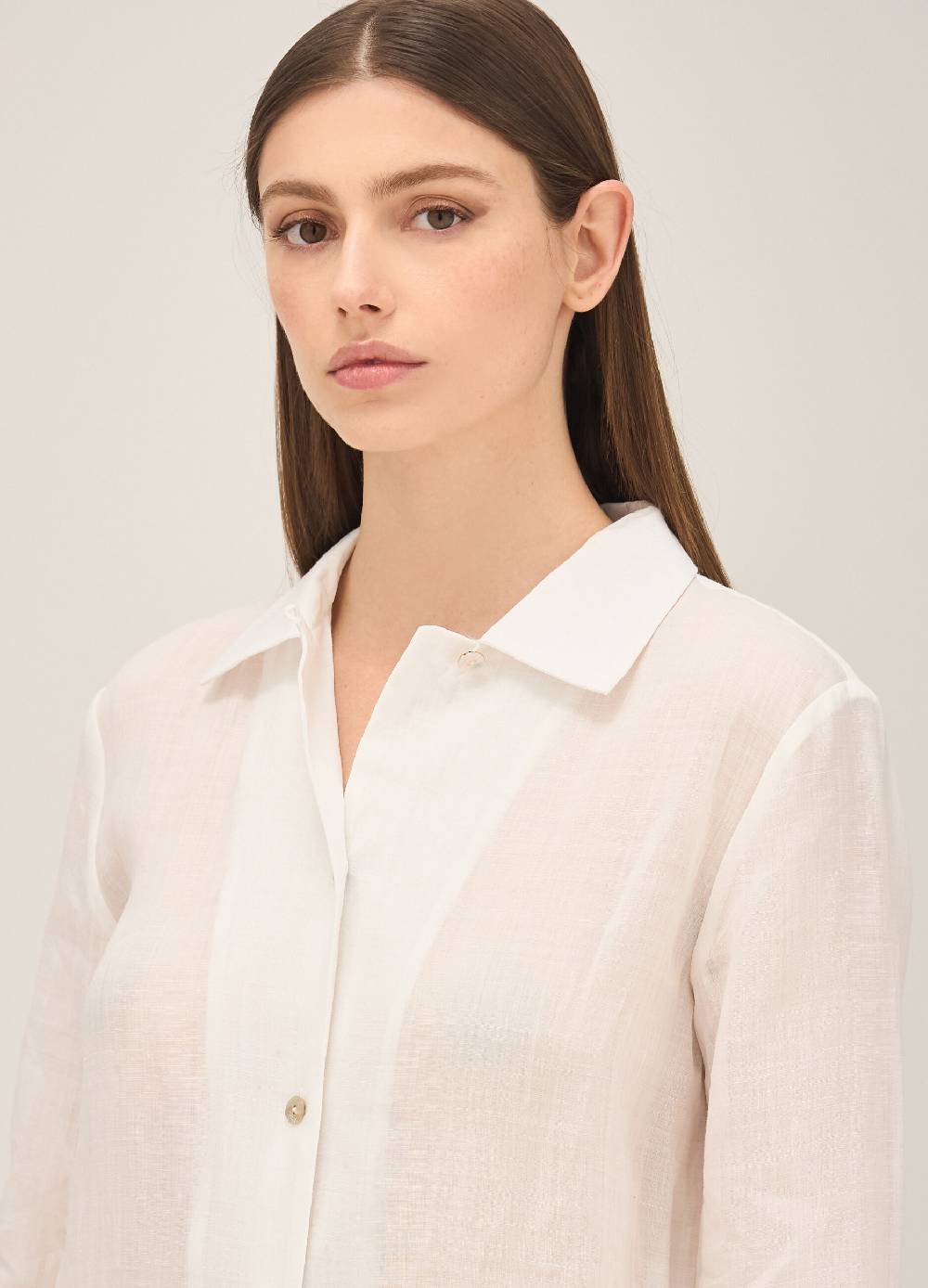LES COPAINSMaxi abito a camicia in fibre naturali I Più Venduti