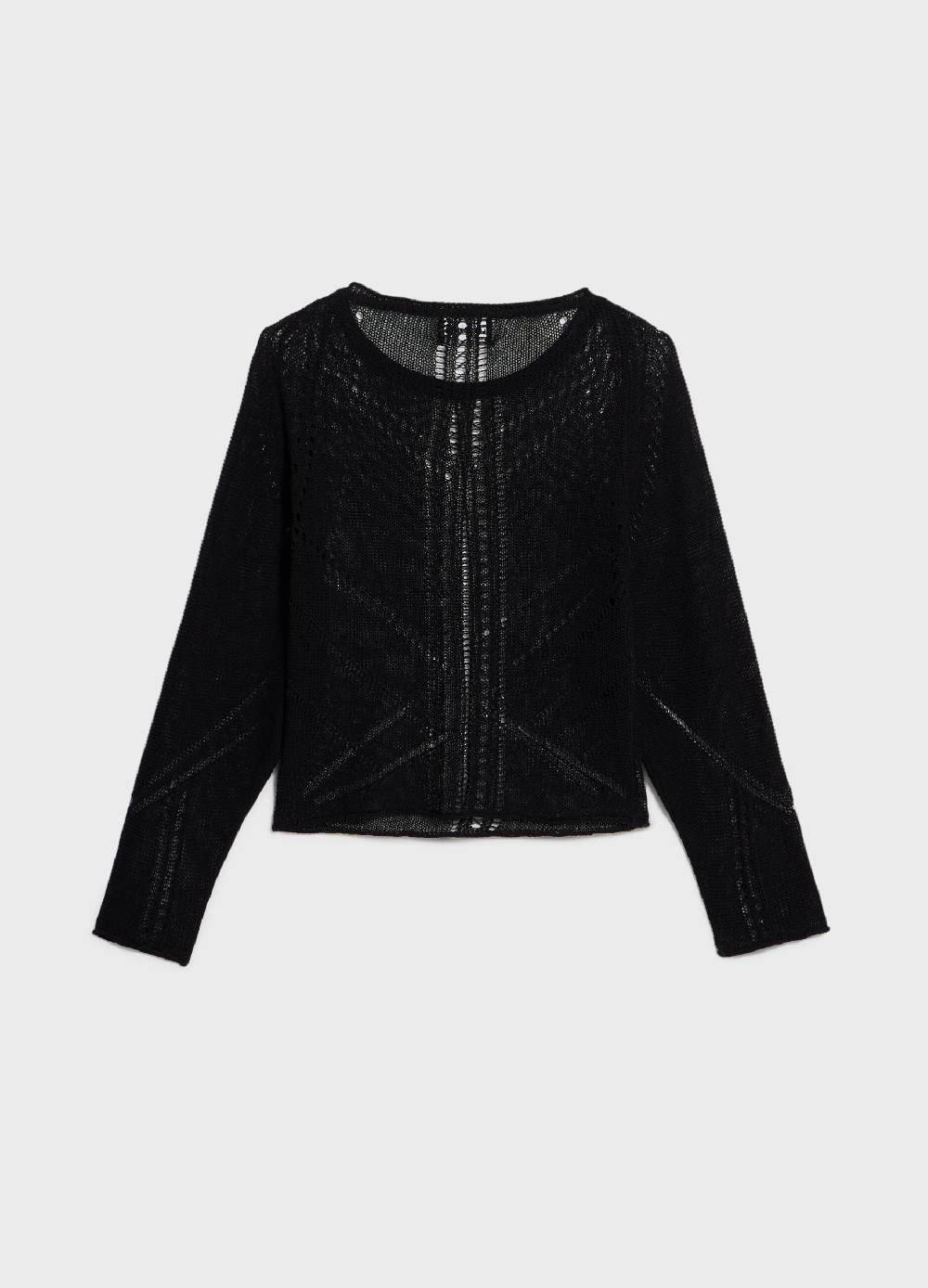 LES COPAINSMaglia tricot traforata Moda