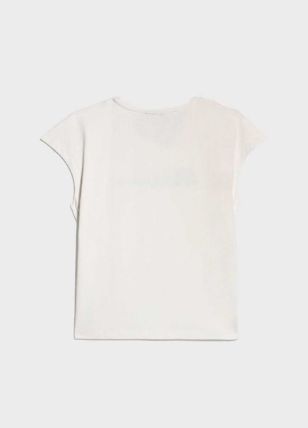LES COPAINST-shirt con lettering ricamato Italy