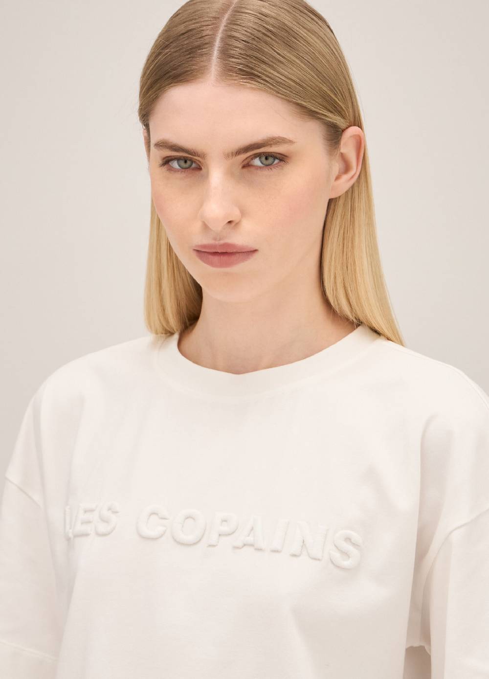 LES COPAINST-shirt a maniche corte con logo 2025