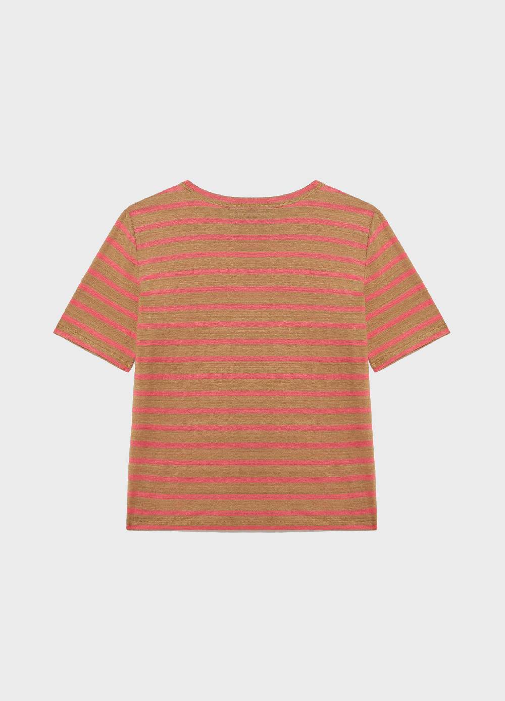 LES COPAINST-shirt a righe in lino Promozione