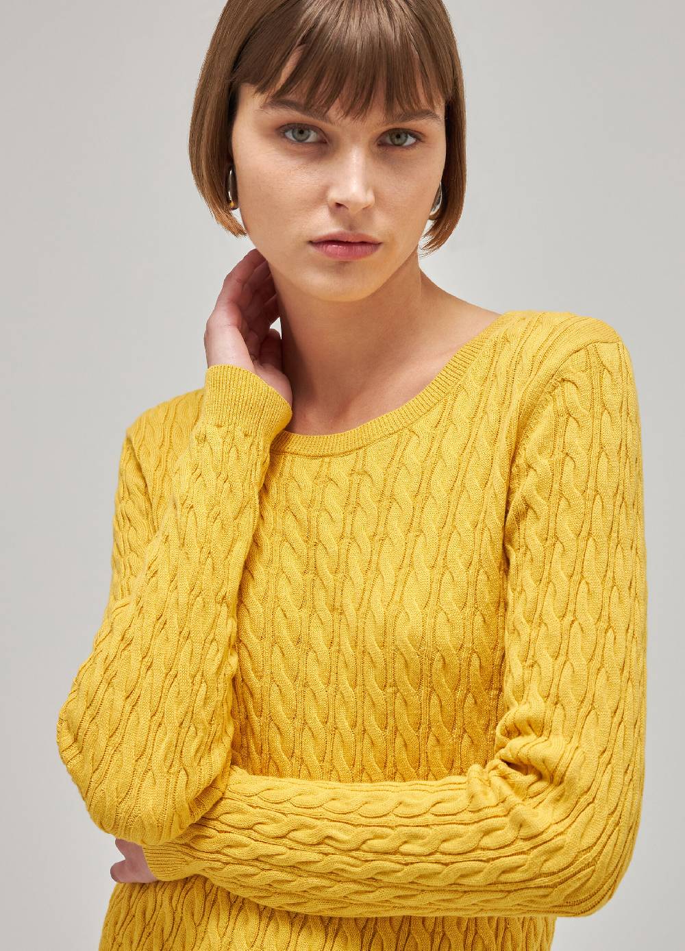 LES COPAINSMaglione tricot in cotone e seta Novità