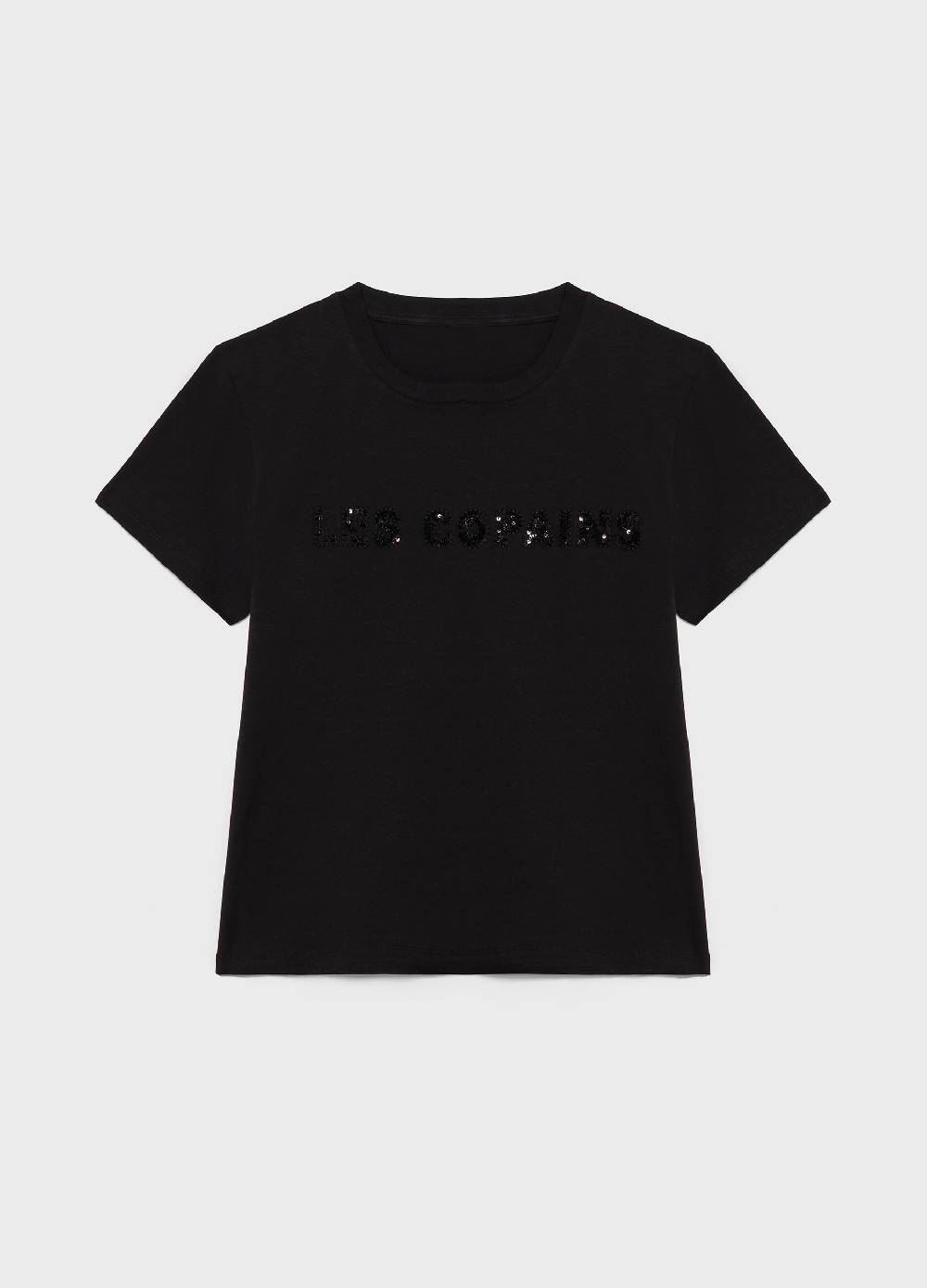 LES COPAINST-shirt a mezza manica in cotone stretch Economico