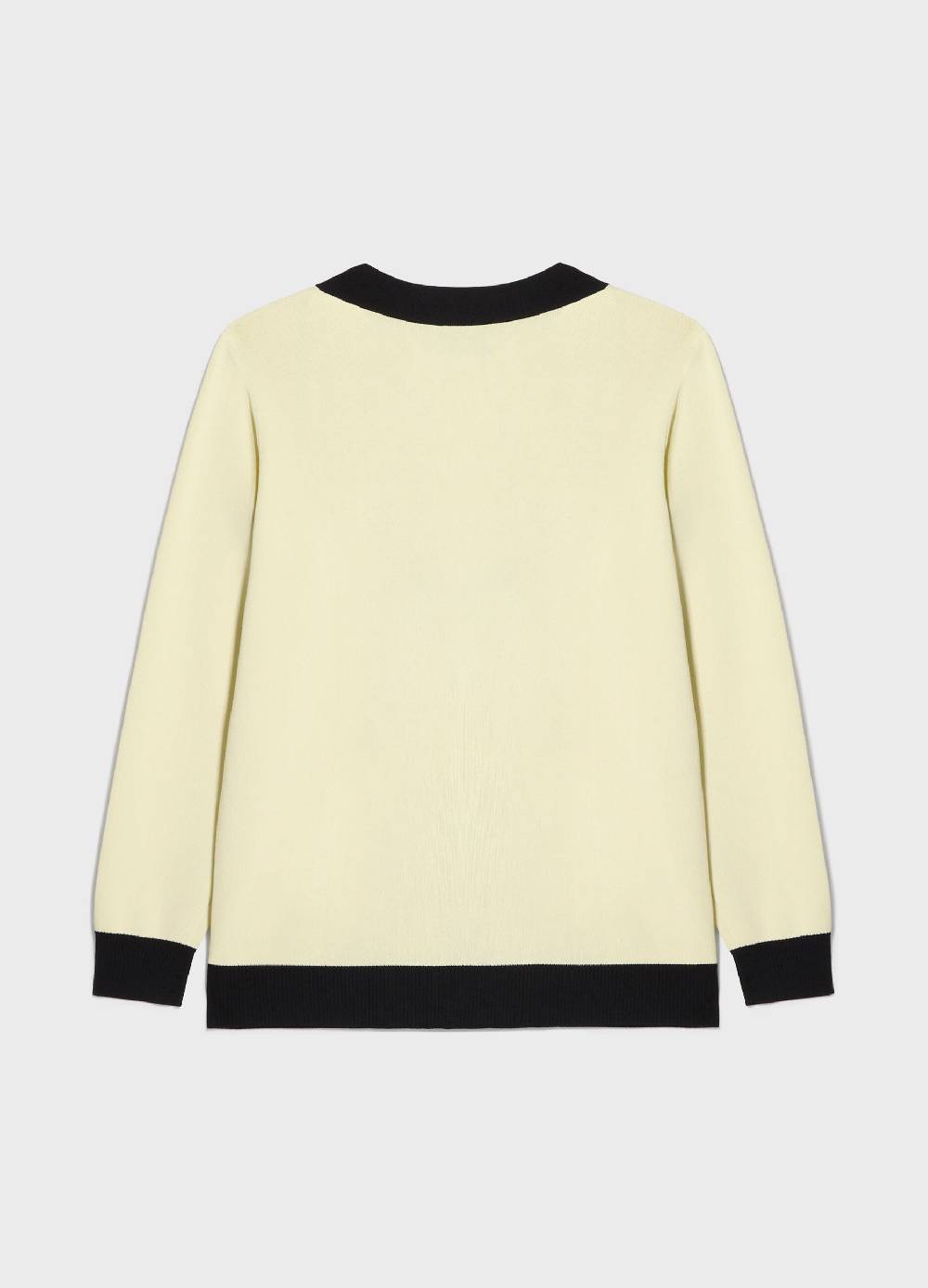 LES COPAINSCardigan tricot con scollo a V in misto viscosa Hotsell