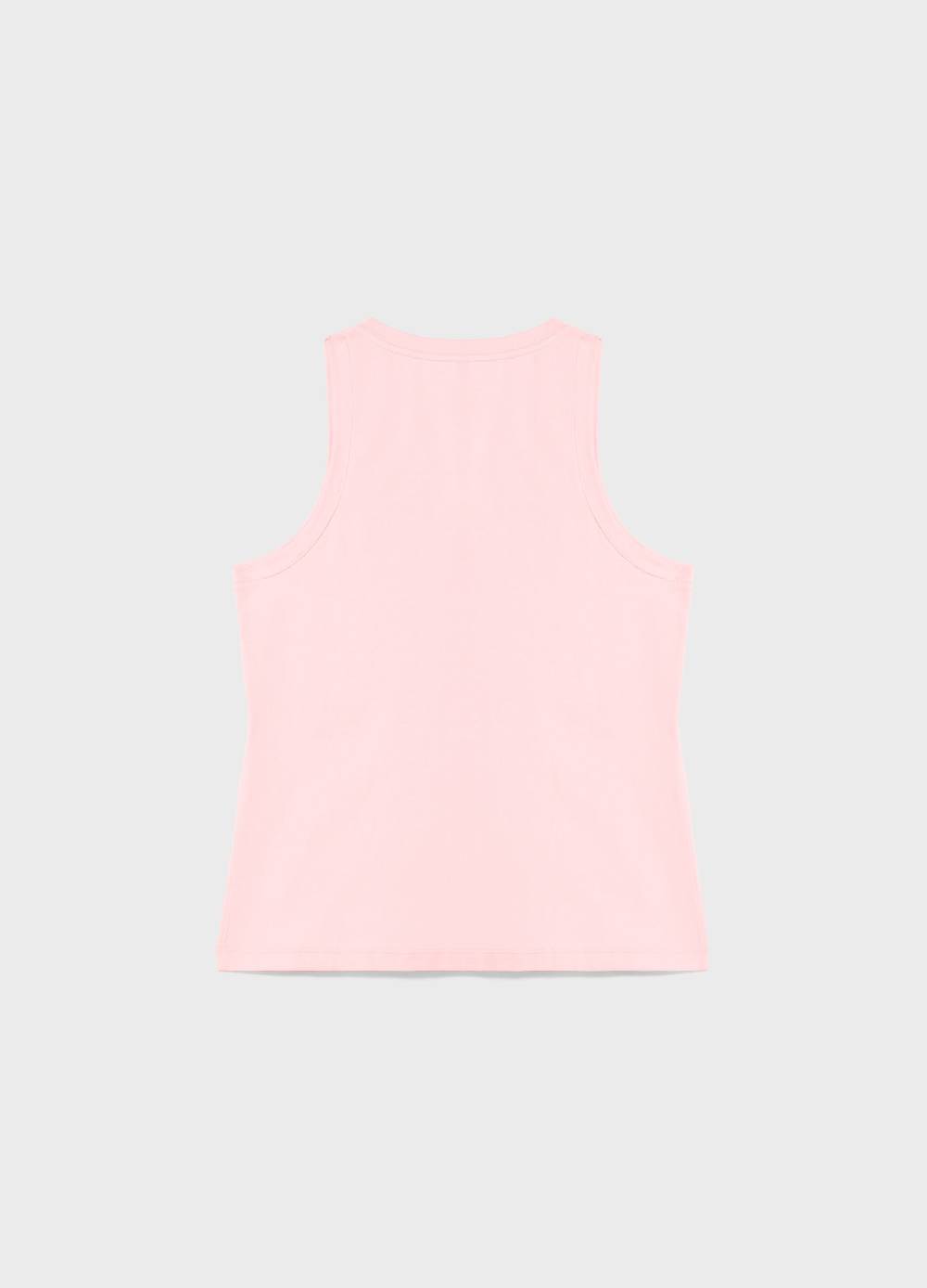 LES COPAINSTop smanicato in cotone stretch 2025