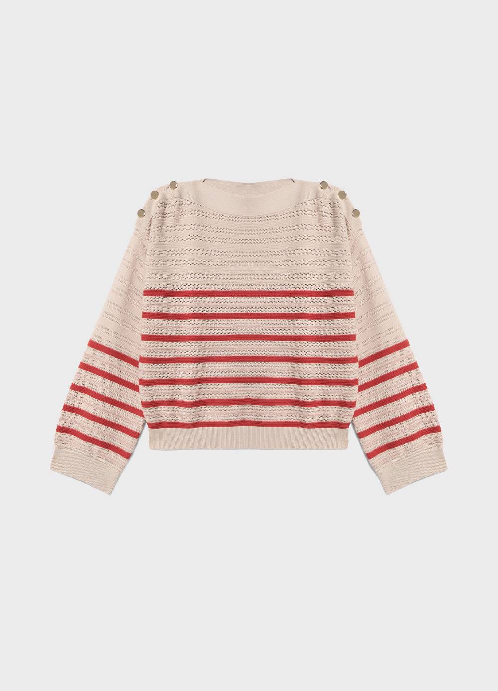 LES COPAINSMaglione tricot mix di punti Acquista Ora