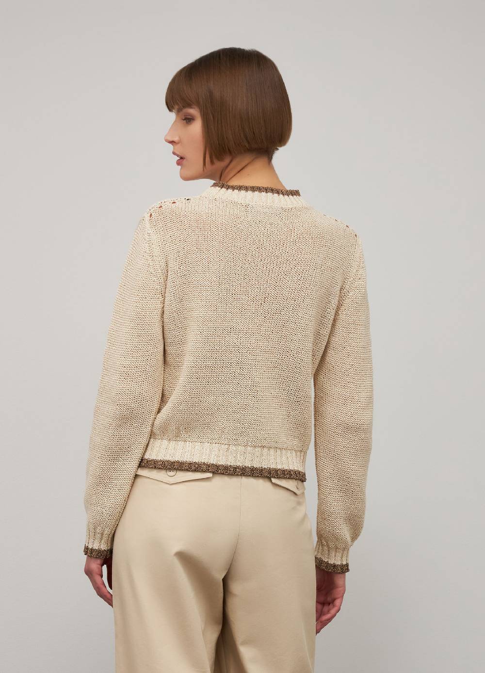 LES COPAINSMaglione tricot a girocollo Sottocosto