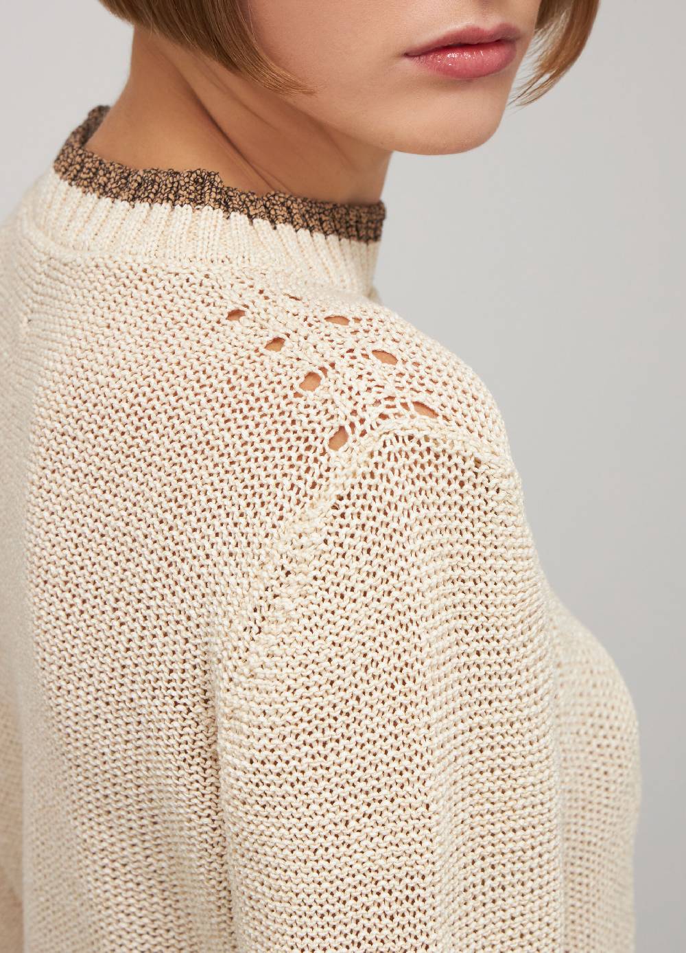 LES COPAINSMaglione tricot a girocollo Sottocosto