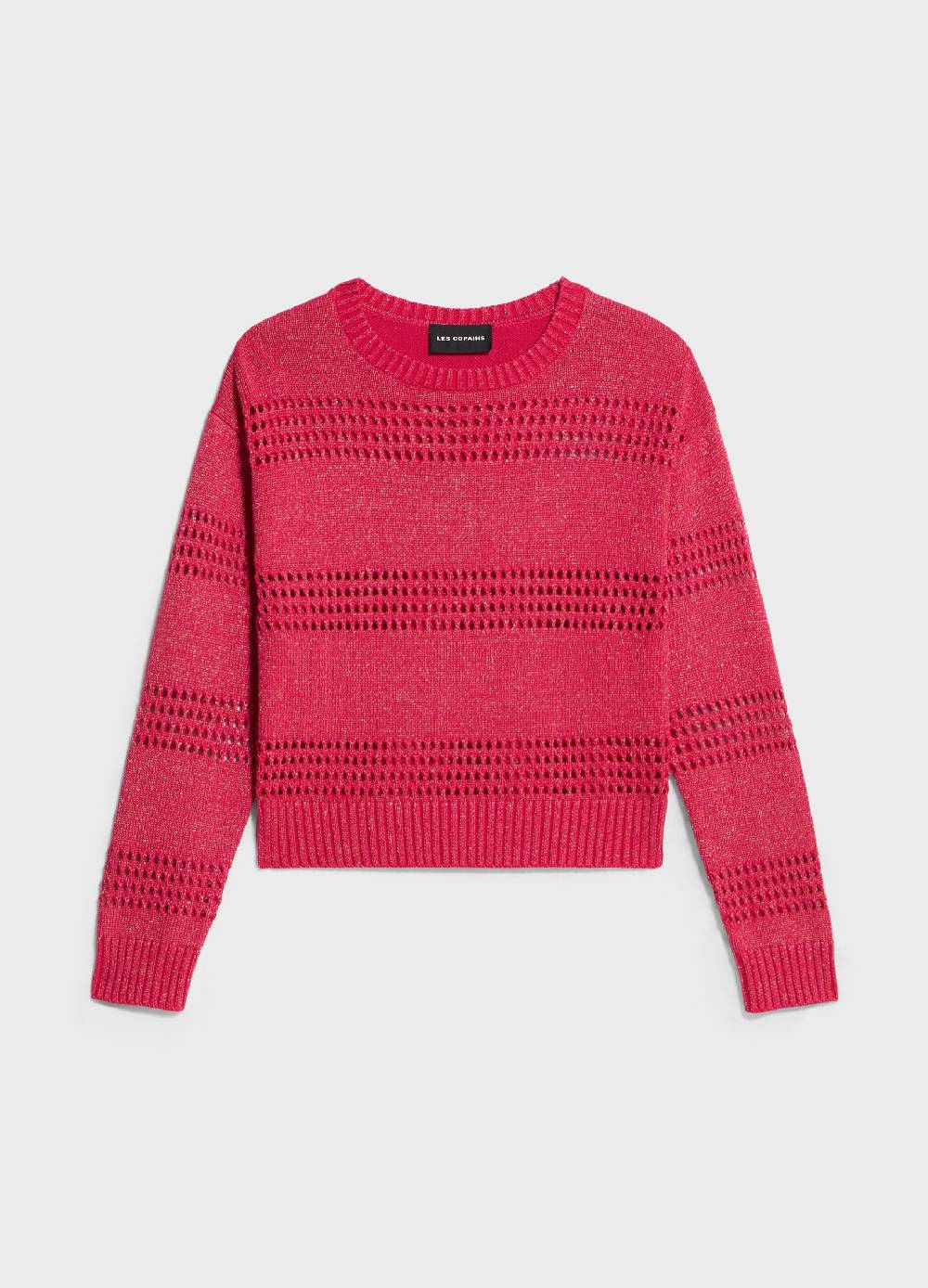 LES COPAINSMaglione tricot in seta e cotone Economico