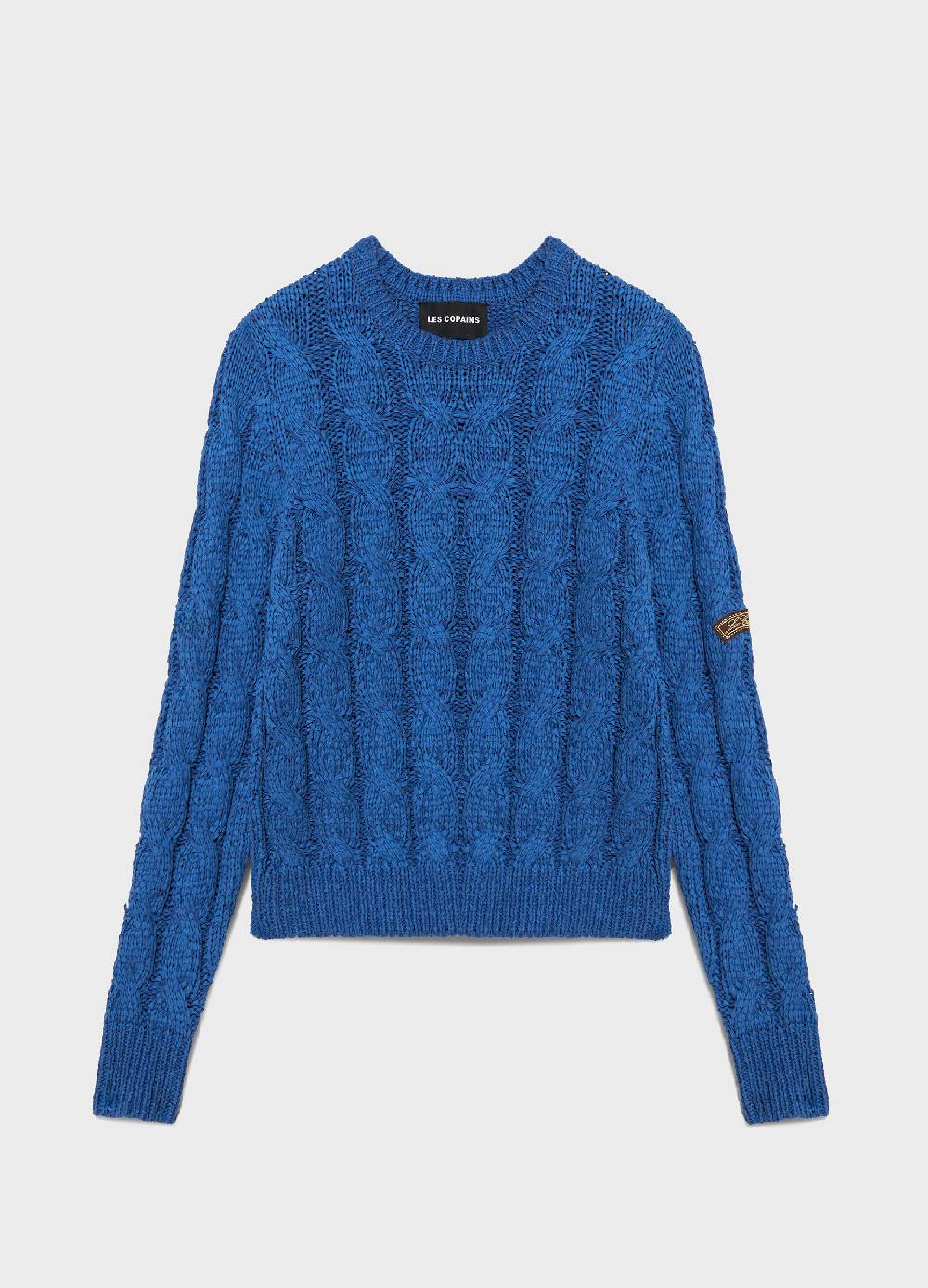 LES COPAINSMaglione tricot a trecce Saldi