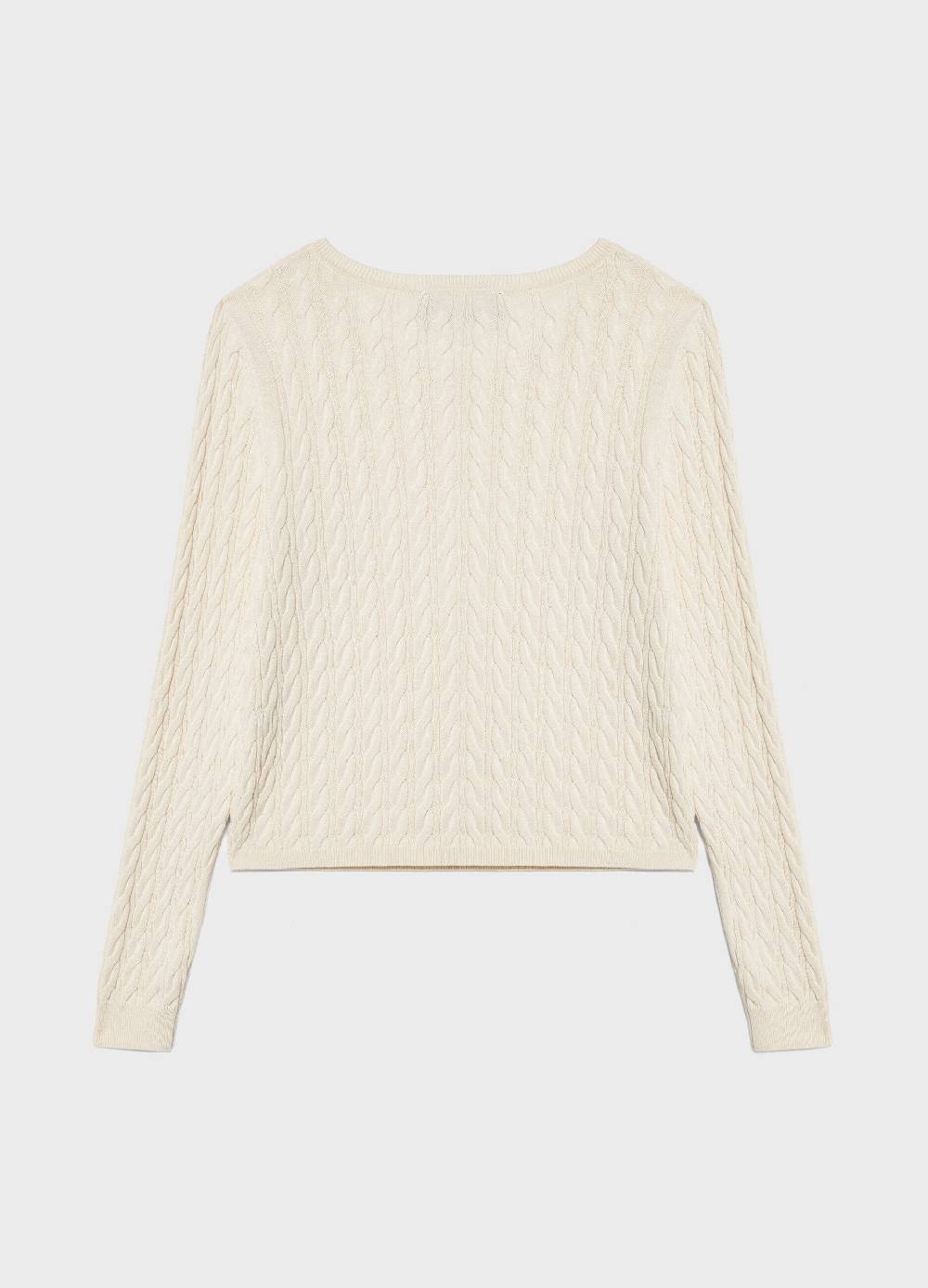 LES COPAINSMaglione tricot in cotone e seta Offerte