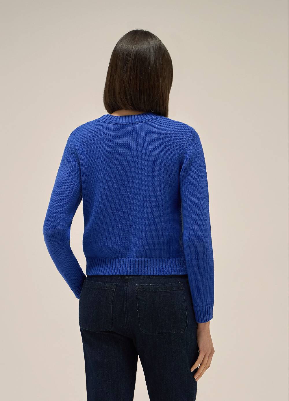 LES COPAINSMaglione tricot girocollo Vendita Calda