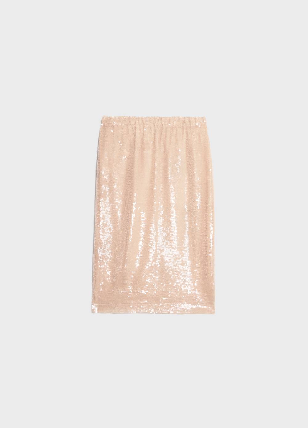 LES COPAINSGonna midi con paillettes Saldi Di Fabbrica