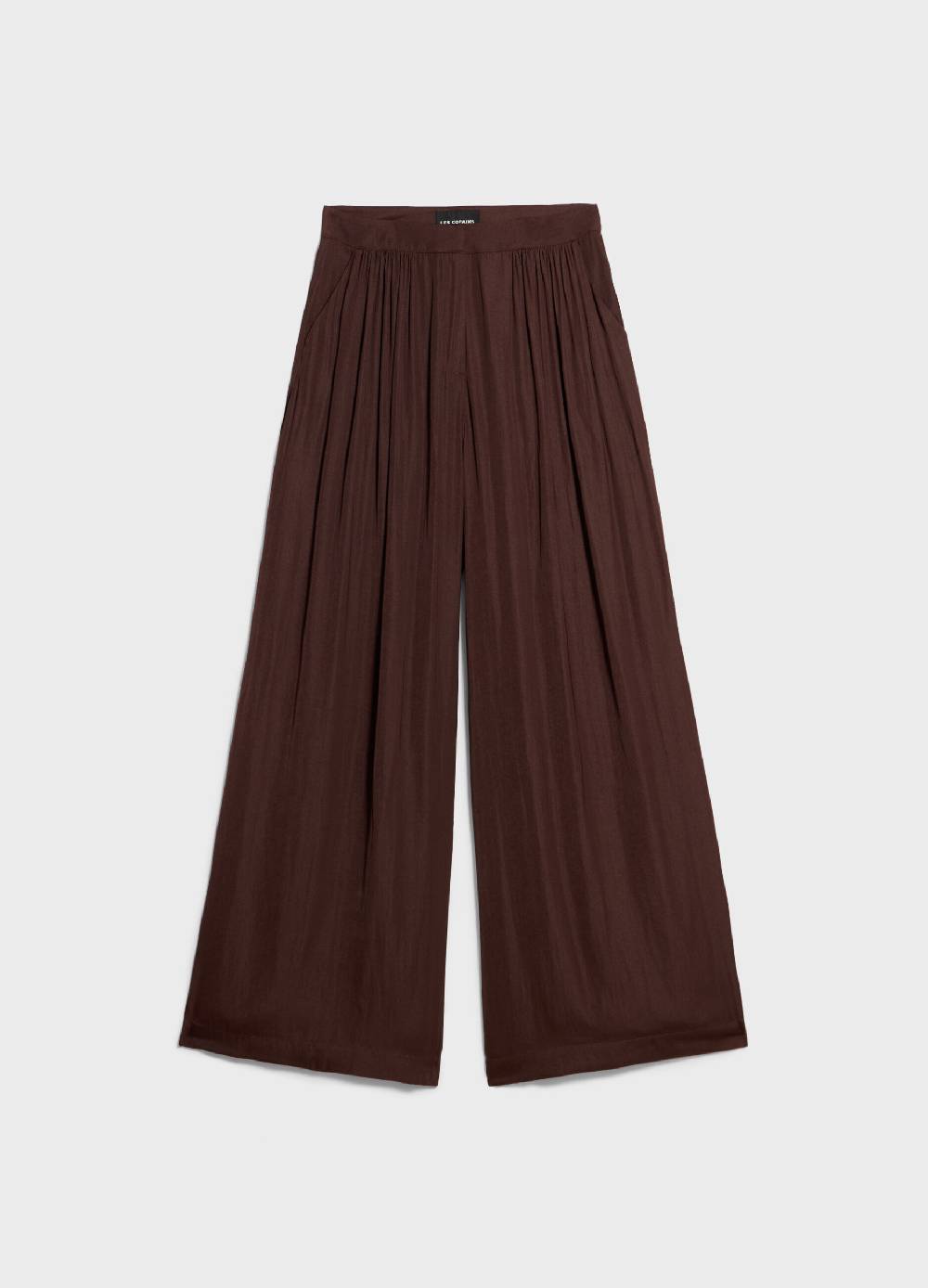 LES COPAINSPantaloni palazzo plissettati Moda