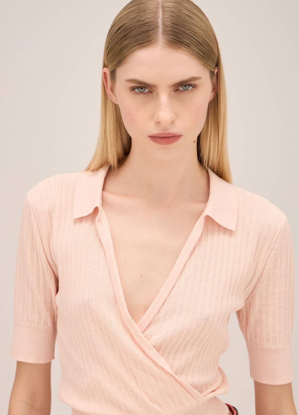 LES COPAINST-shirt con scollo a V Promozione