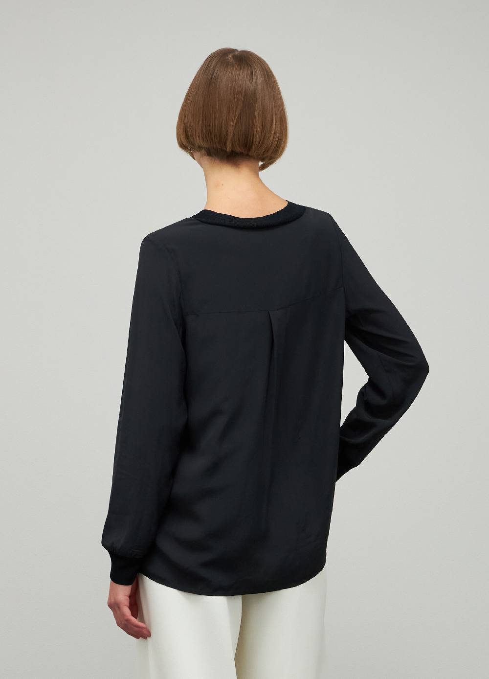LES COPAINSBlusa girocollo in viscosa Qualità Garantita