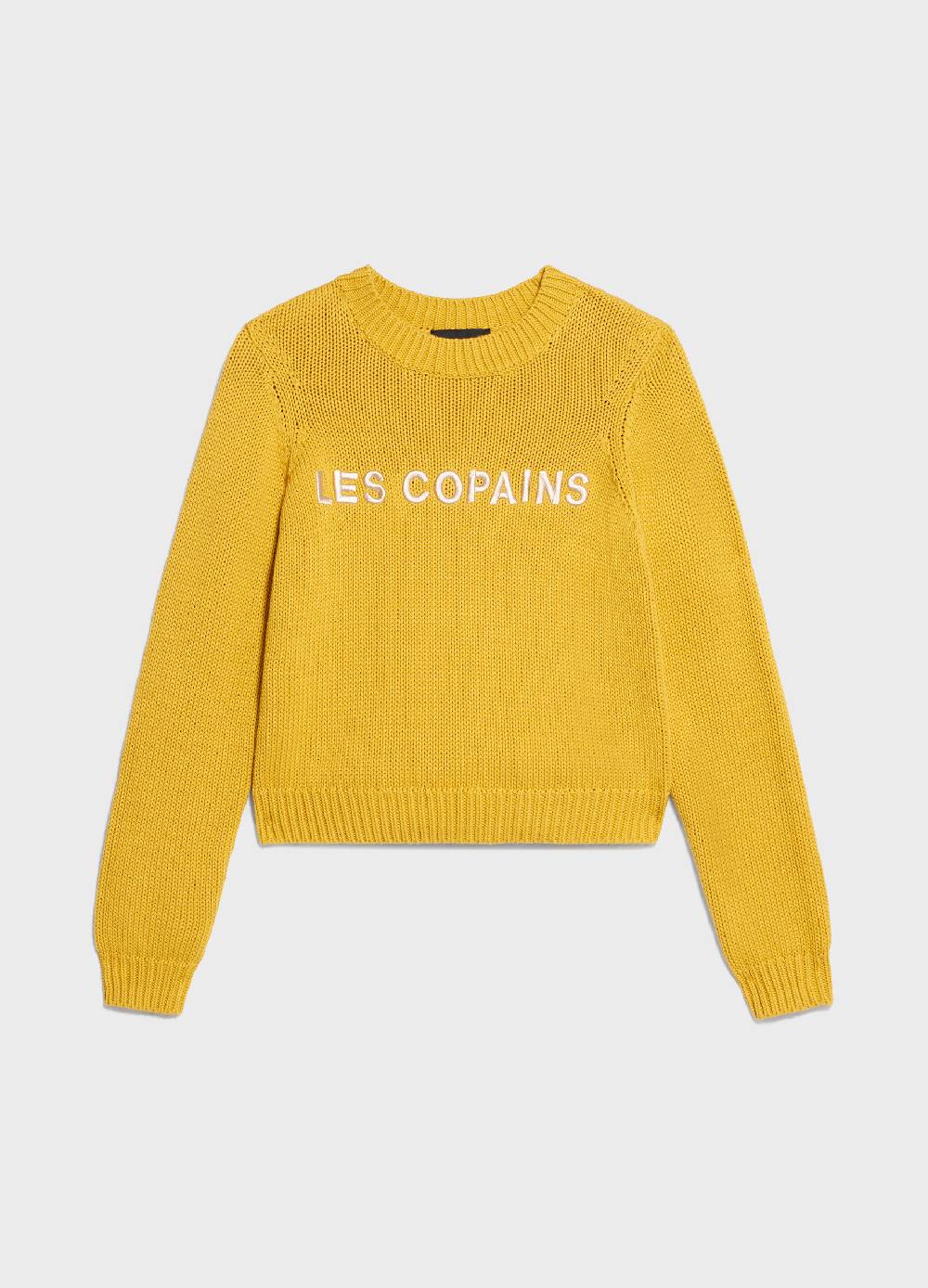 LES COPAINSMaglione tricot in puro cotone Economico