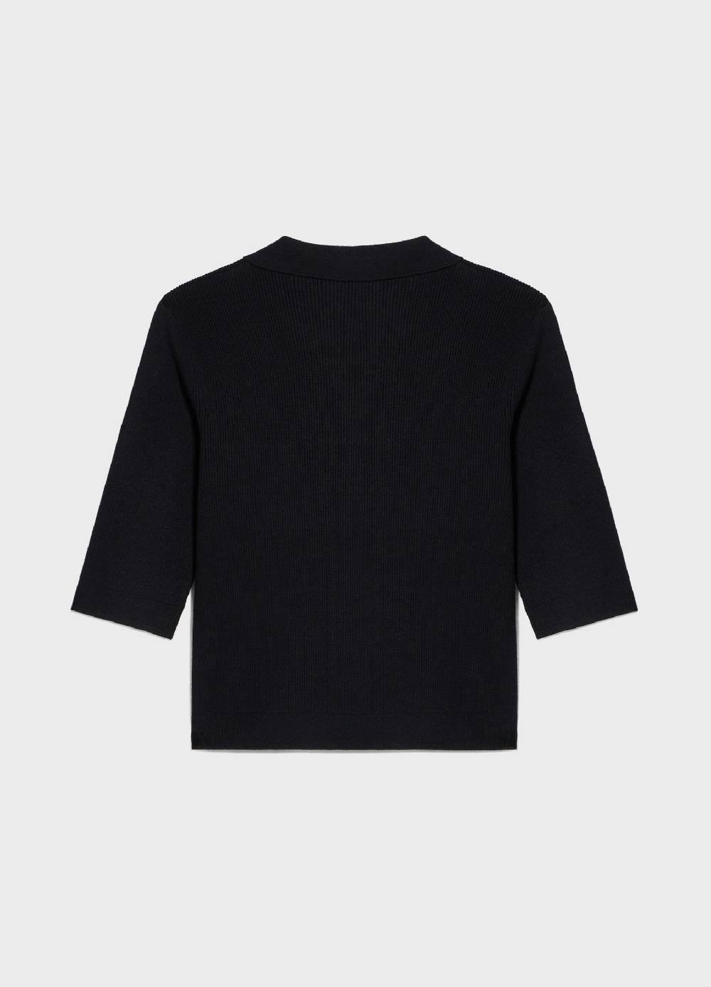 LES COPAINSPolo tricot a costine in misto viscosa Hotsell