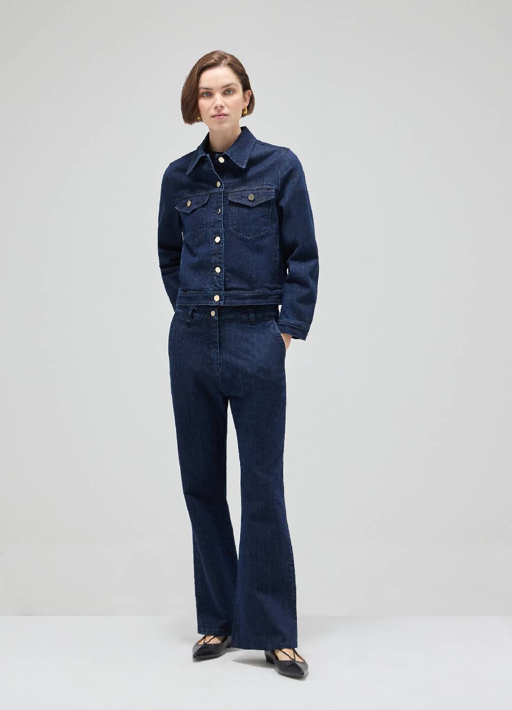 LES COPAINSChore jacket in denim di cotone I Più Venduti