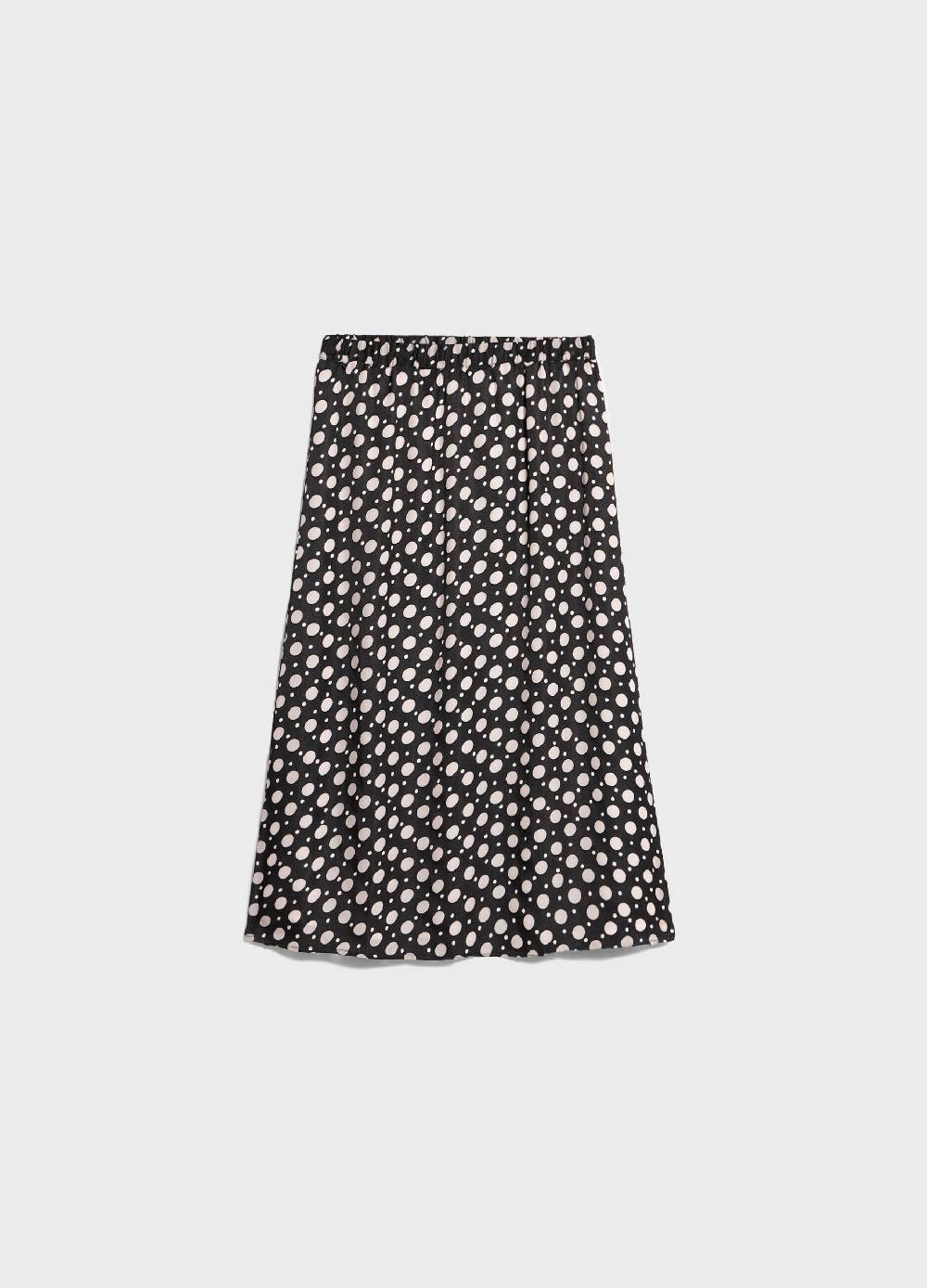 LES COPAINSGonna in misto viscosa a pois Vendite Flash