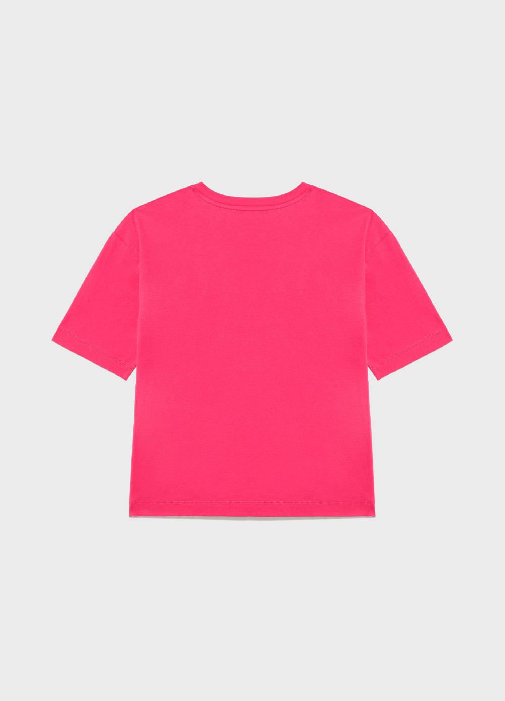 LES COPAINST-shirt logata in puro cotone Pezzi Unici