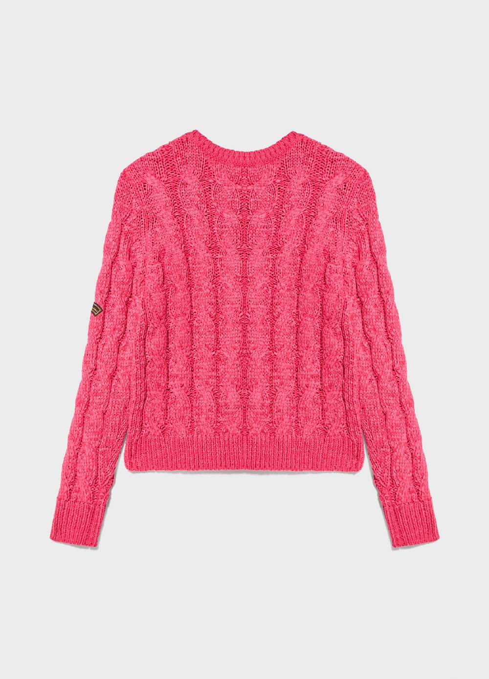 LES COPAINSMaglione tricot a trecce Negozi Online