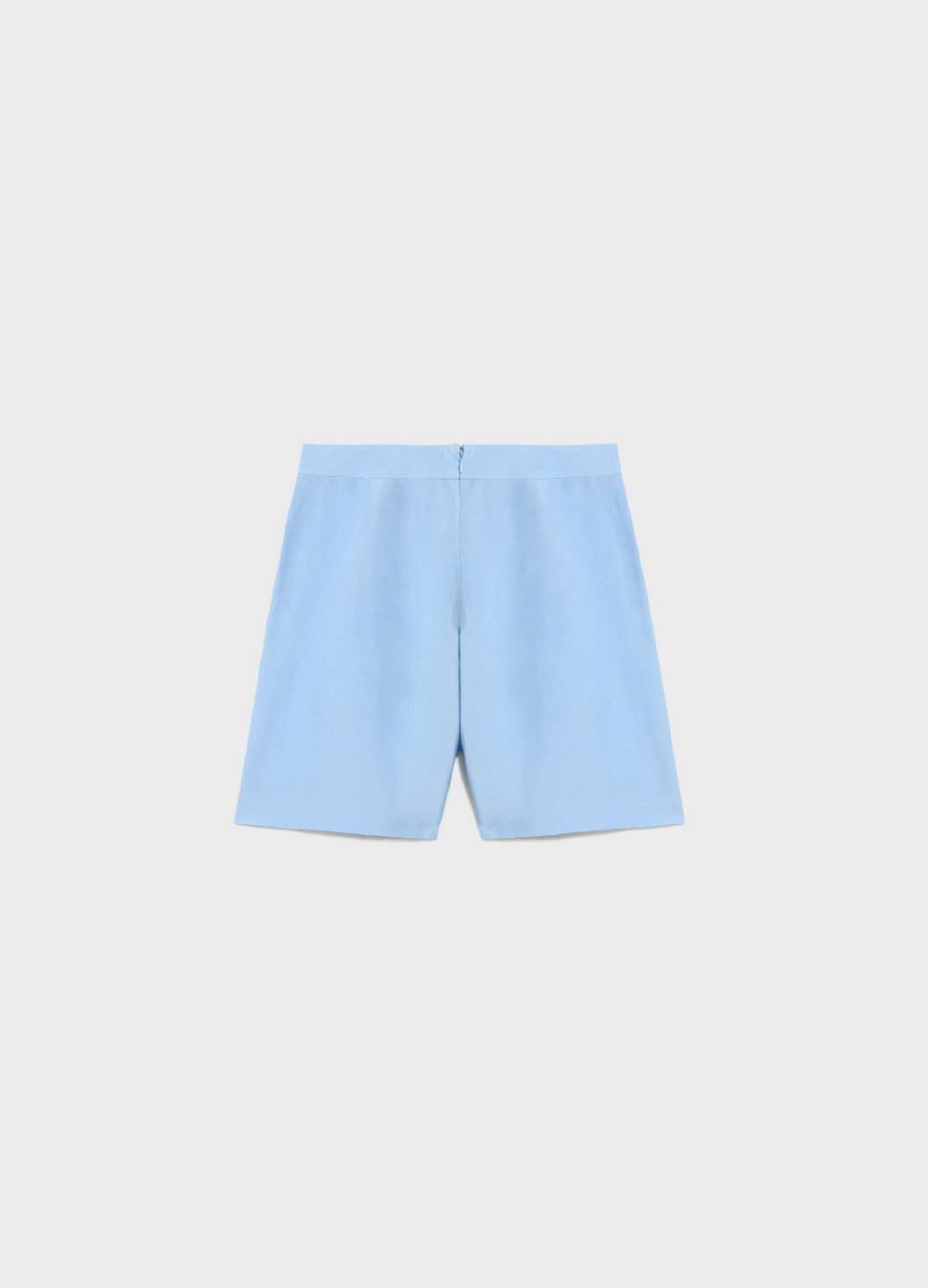 LES COPAINSPantaloni shorts in lyocell e lino Outlet