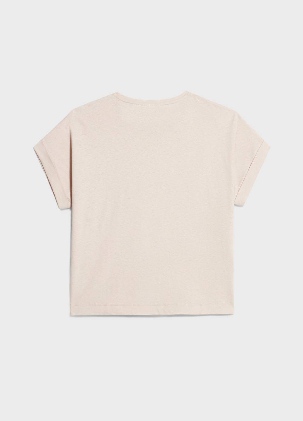 LES COPAINST-shirt in lino e cotone Spedizione gratuita