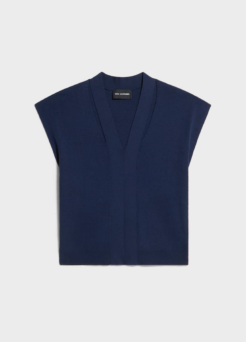 LES COPAINSMaglia tricot con scollo a V Italy