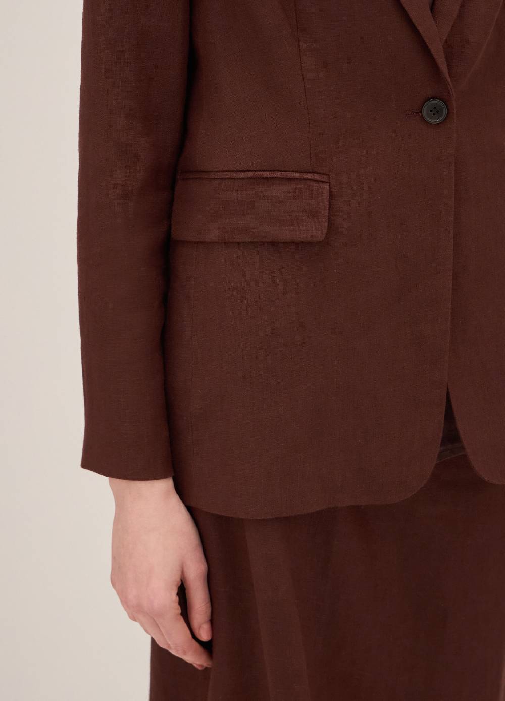 LES COPAINSBlazer in puro lino 2025