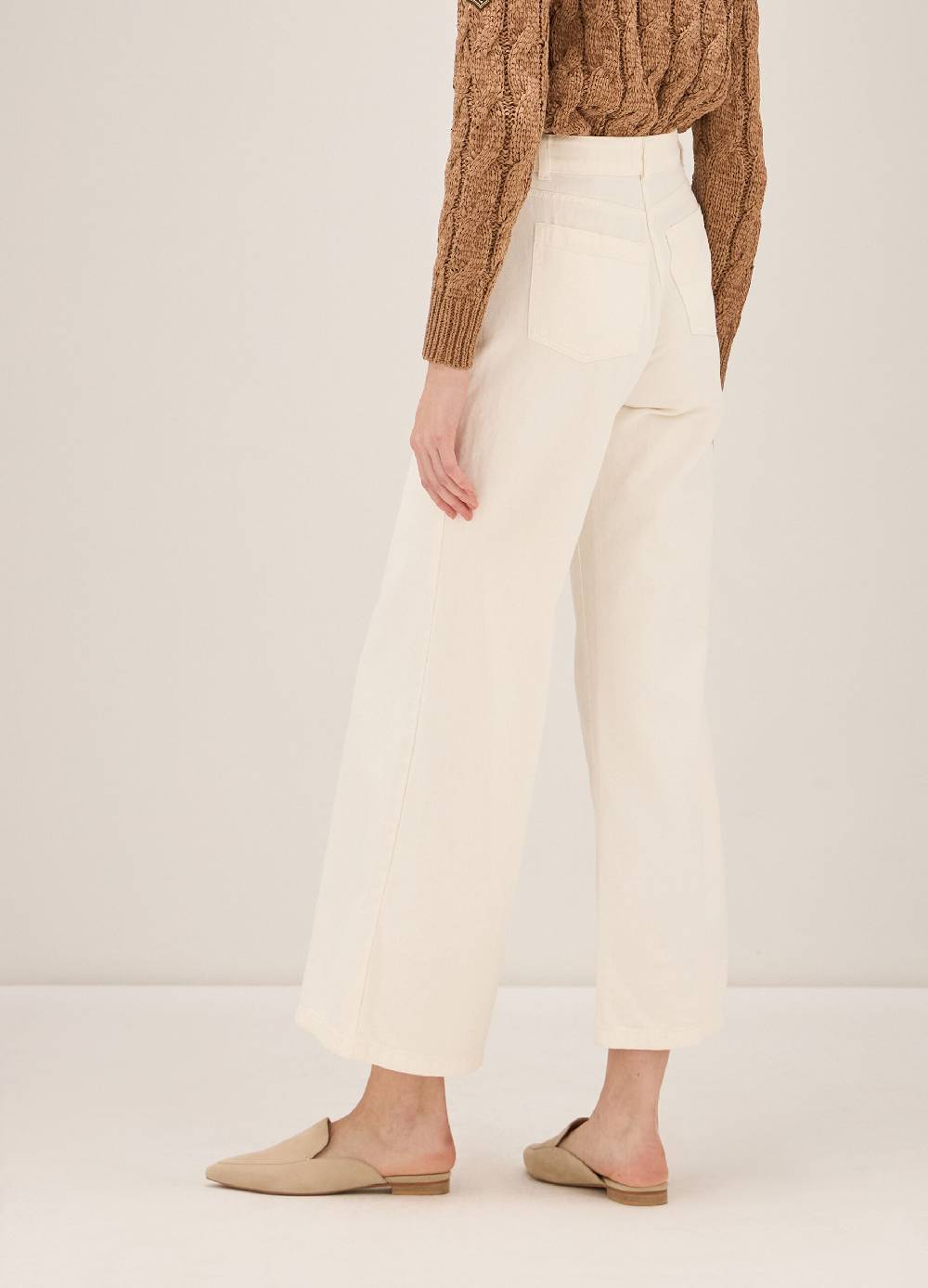 LES COPAINSDenim stile culotte in cotone Nuovo