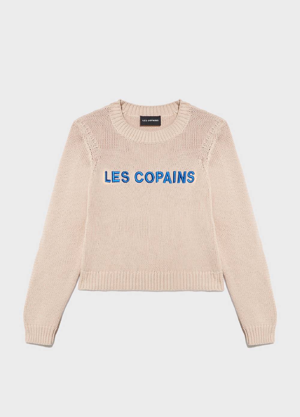 LES COPAINSMaglione tricot in puro cotone Negozi Online