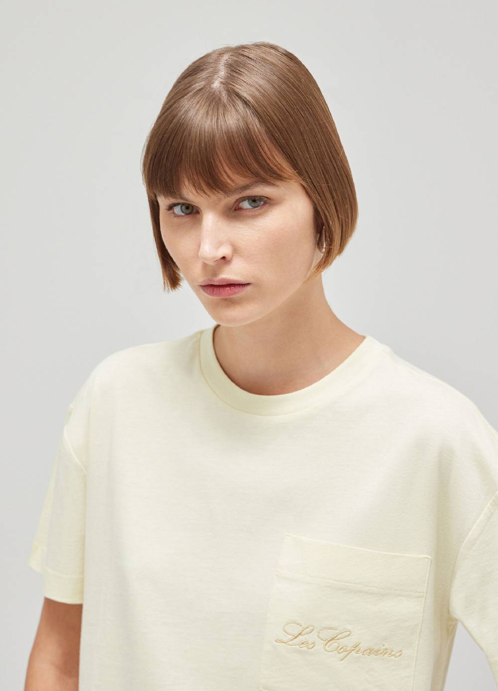 LES COPAINST-shirt con logo in puro cotone Sottocosto