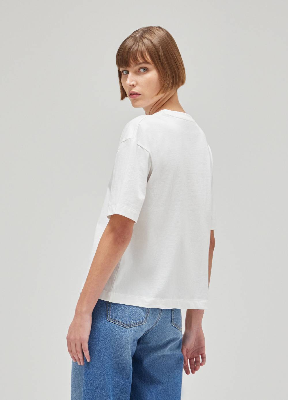 LES COPAINST-shirt boxy in cotone Convenienza