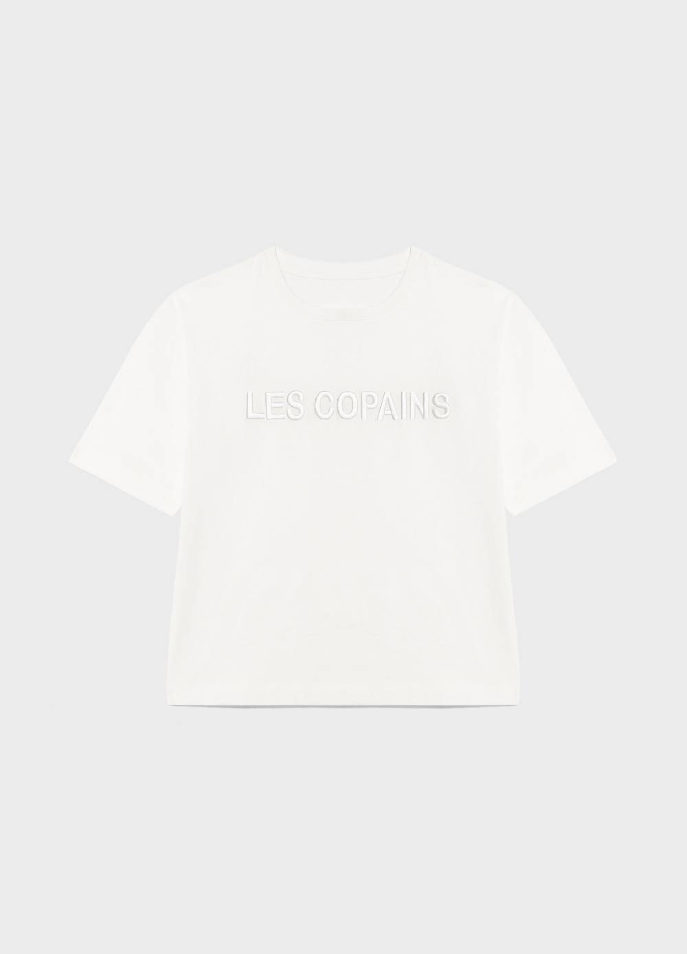 LES COPAINST-shirt boxy in cotone Convenienza