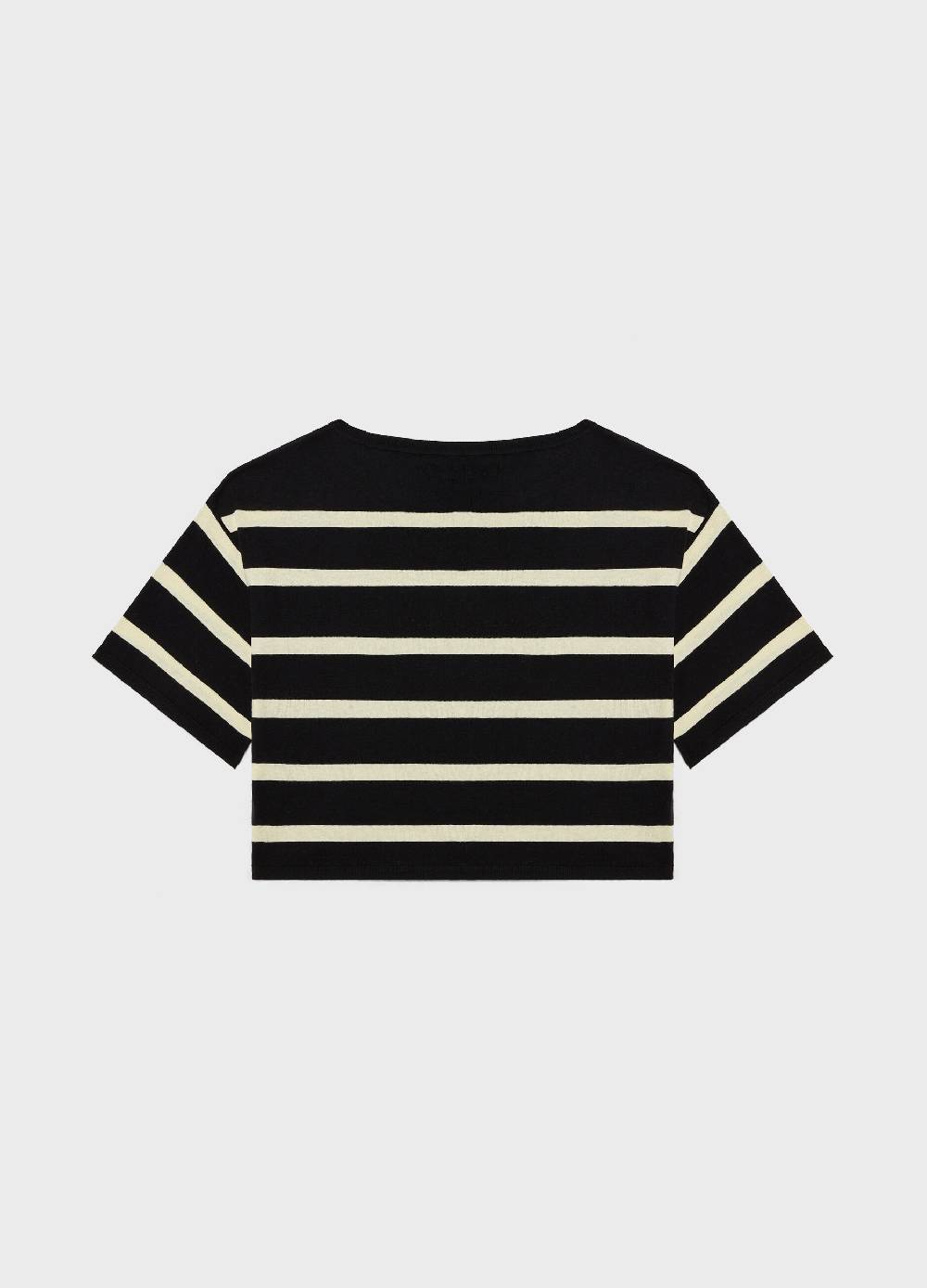 LES COPAINSMaglia tricot in seta e cotone a righe Sconto