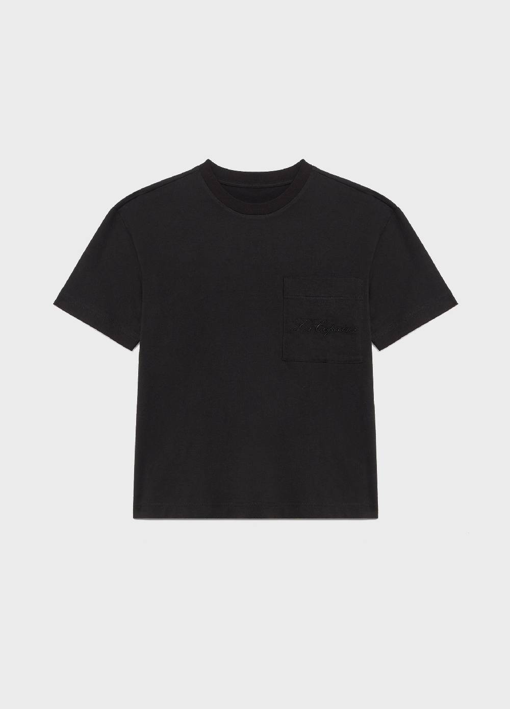 LES COPAINST-shirt con logo in puro cotone Economico