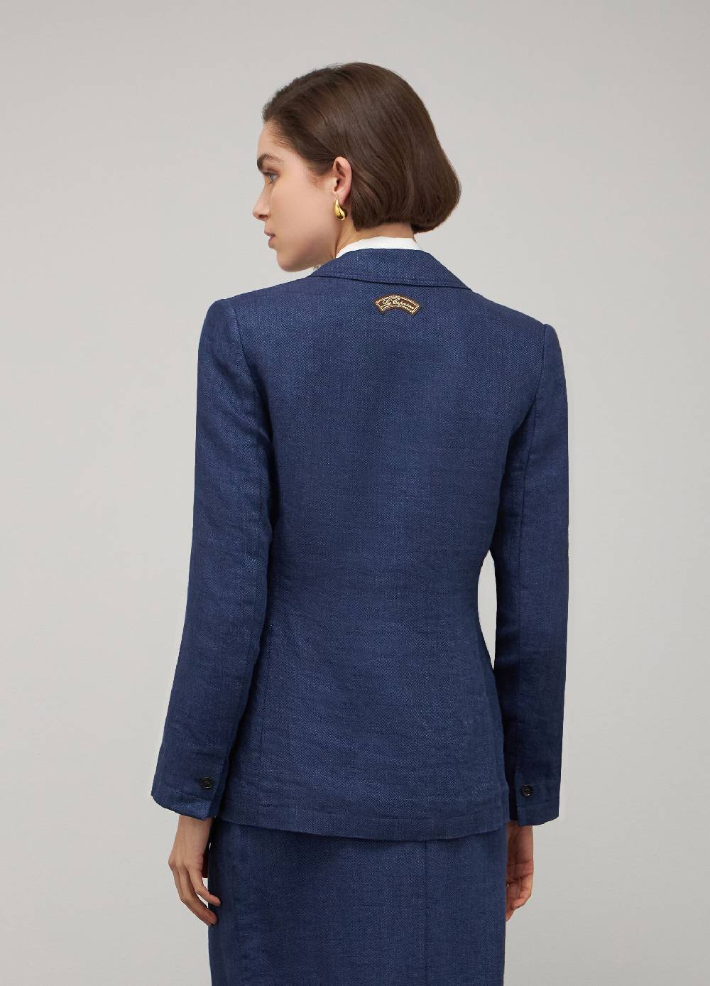 LES COPAINSBlazer in puro lino Online